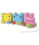 Grand train de cubes Barbapapa Vilac