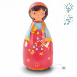L'oiseau bateau - Lampe Musical - Fille aux Fleurs