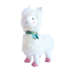 Histoire d'ours - Lama Blanc 30 cm - HO2798