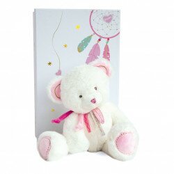 Doudou et Compagnie - Ours rose - Attrape-rêves - 30 cm - DC3471