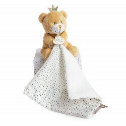 Doudou et Compagnie - Ours avec doudou - Perlidoudou - 10 cm - DC3515