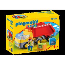 Camion benne - Playmobil 1 2 3 - 70126