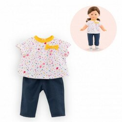 Blouse et pantalon Cygnes de tendresse pour poupée Ma Corolle - Corolle - 211480