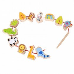 Perles en bois - Zoo - Pioupiou et Merveilles - 3632