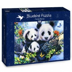 Puzzle 1000 pièces - Panda family - 70079