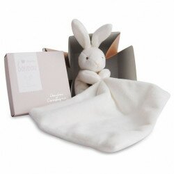 Doudou et Compagnie - Lapin mouchoir - J'aime mon doudou - 303